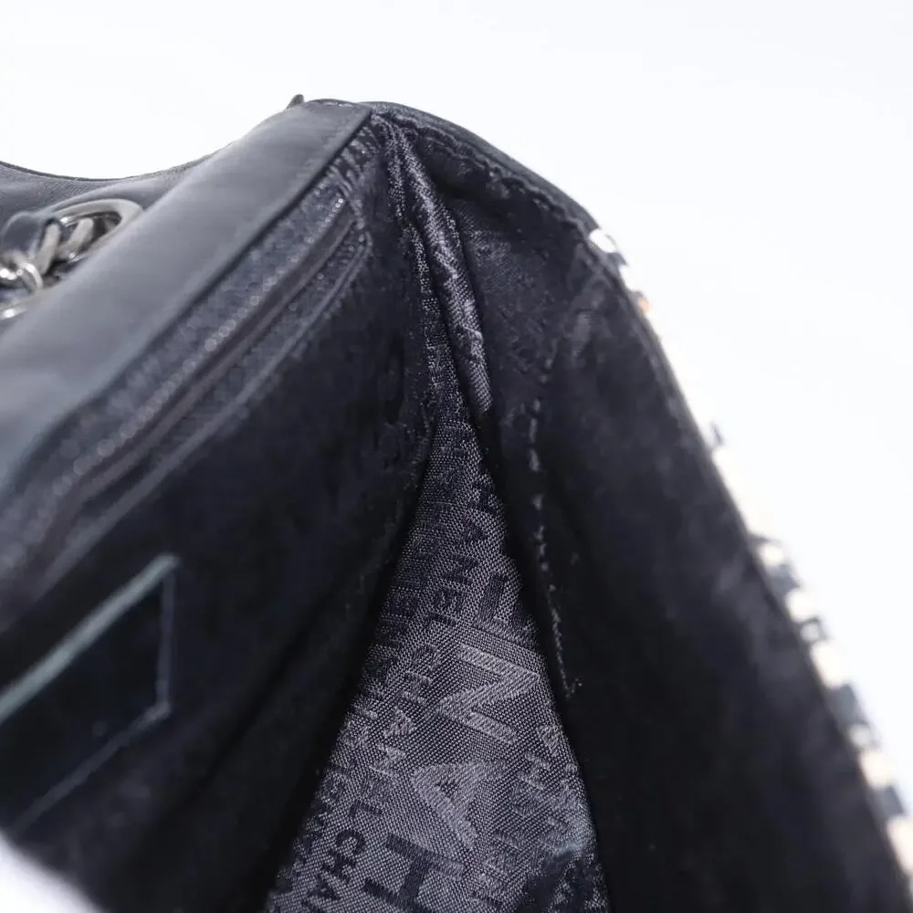 Chanel Choco Bar Chain Shoulder Bag Black